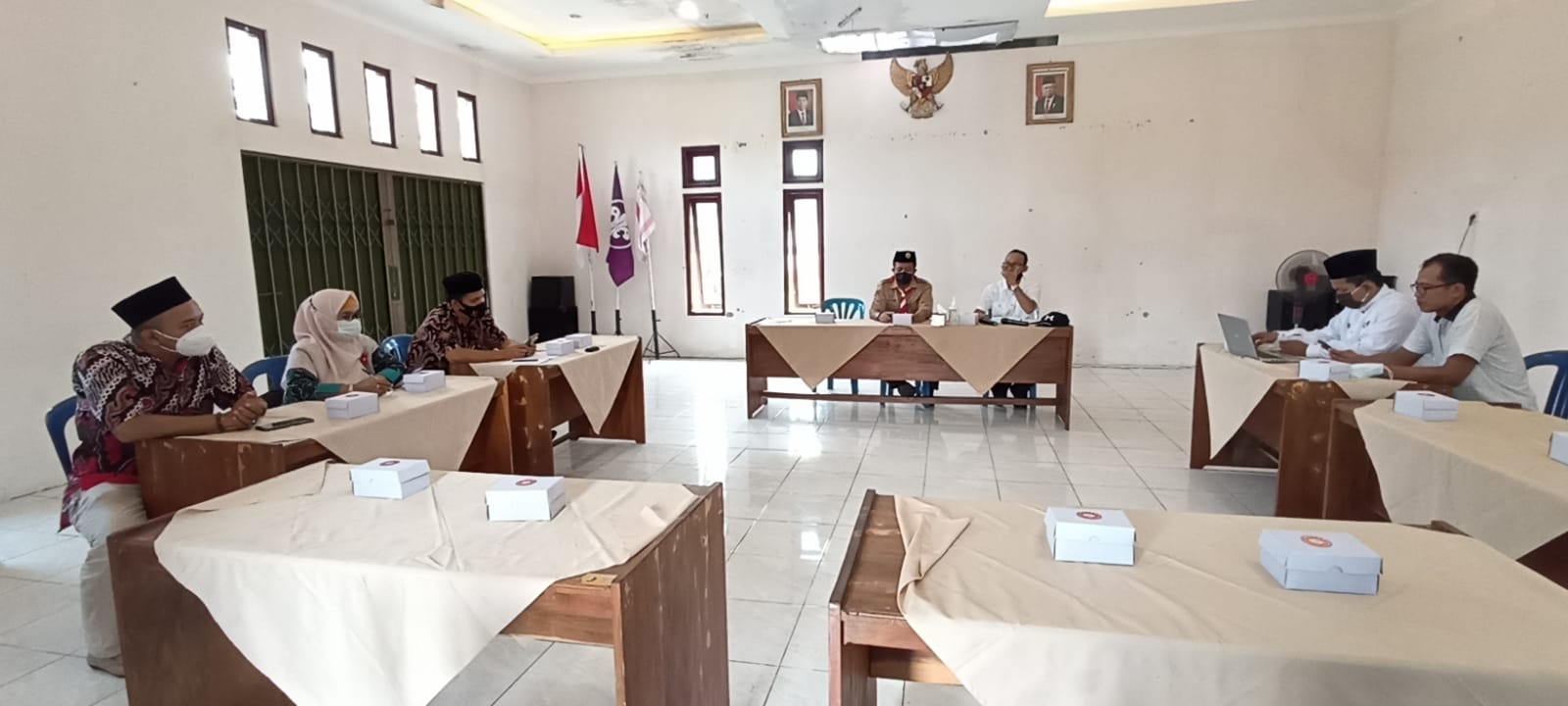 Bawaslu Kabupaten Kebumen Audiensi dengan Kwarcab Kebumen dalam rangka pembentukan program Saka Adhyasta Pemilu