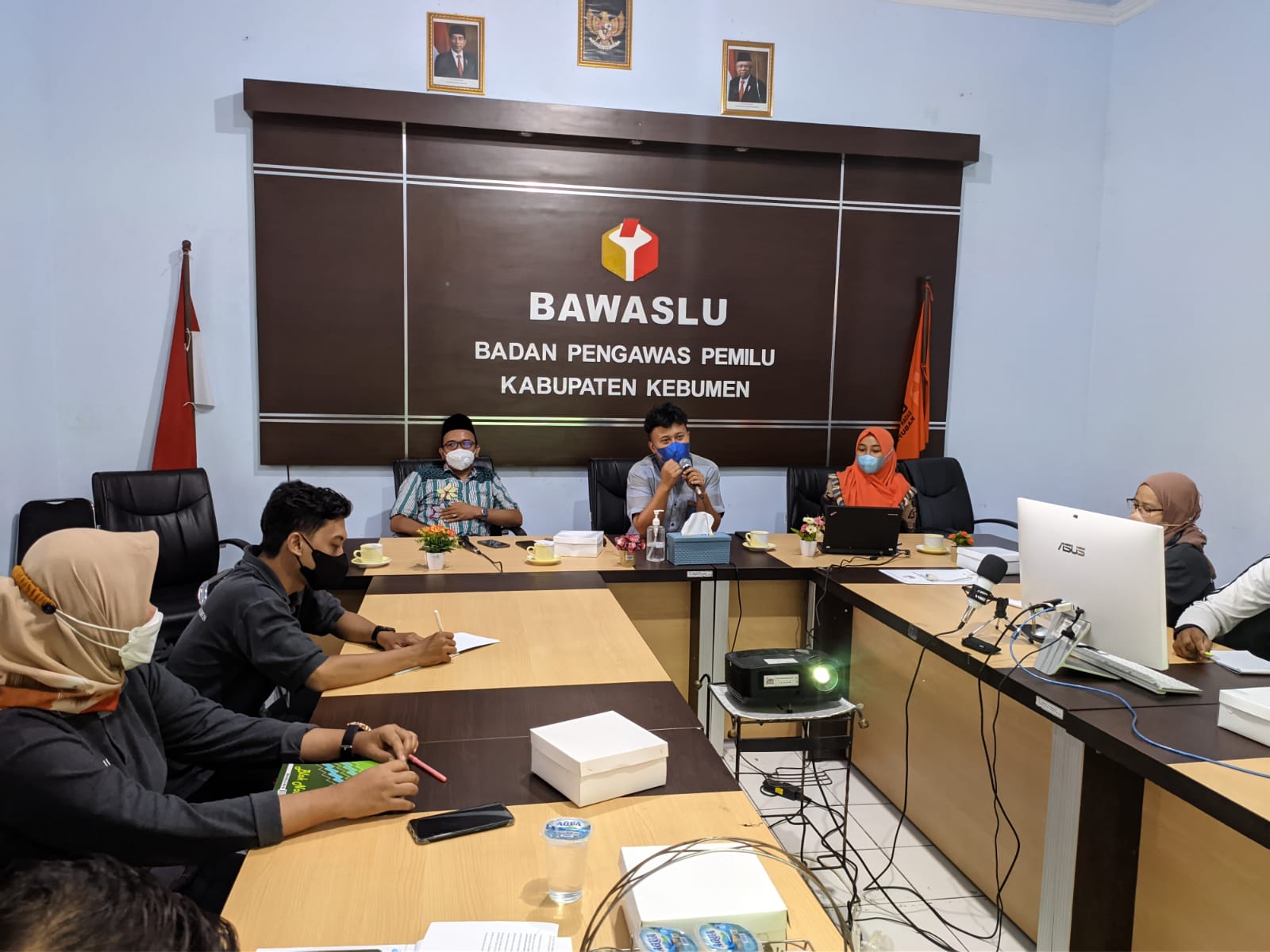 Rendra Polapike Paparkan Materi Pembuatan Konten Video