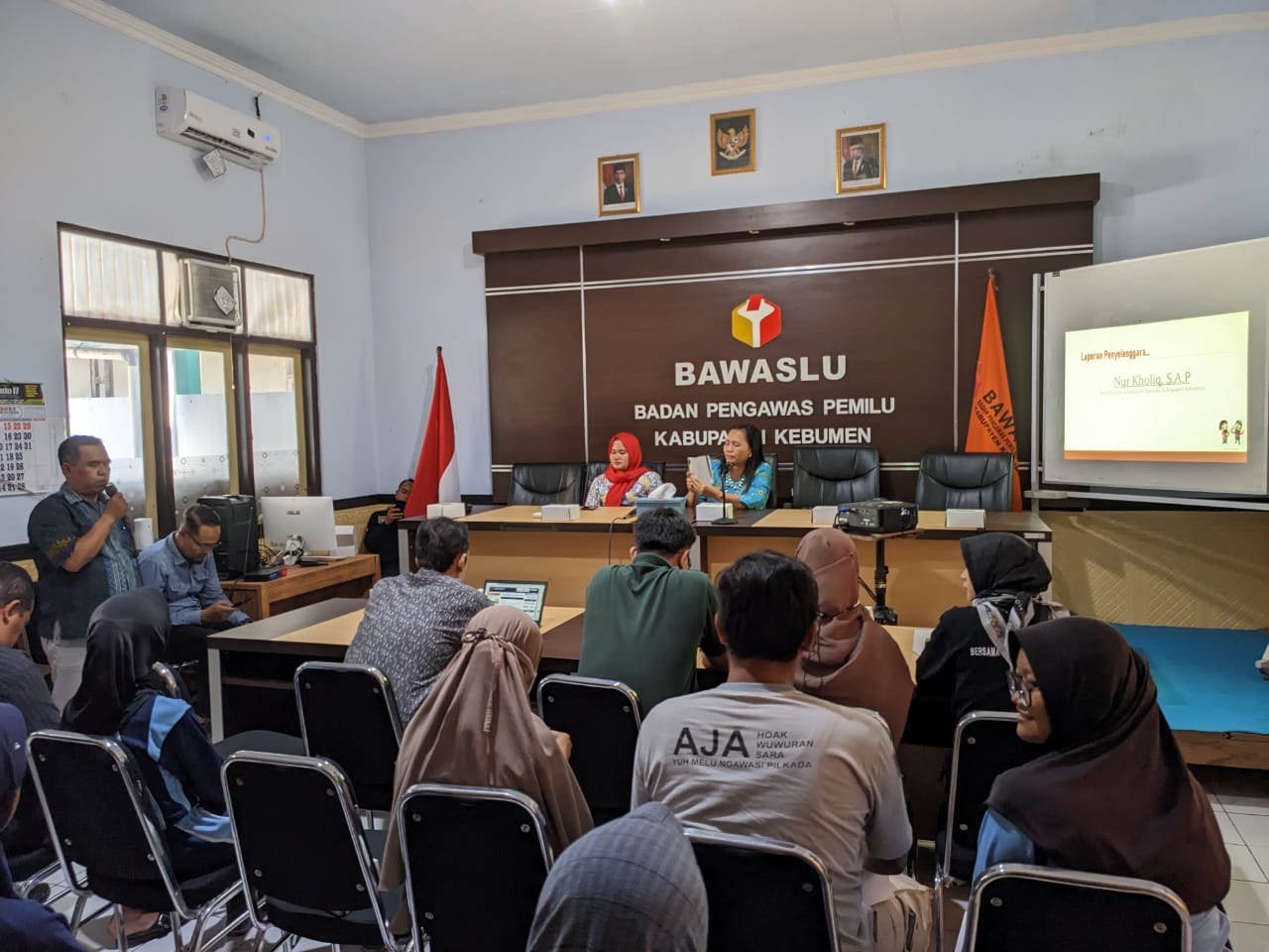 Bawaslu Kebumen gelar kegiatan penyusunan kajian hukum