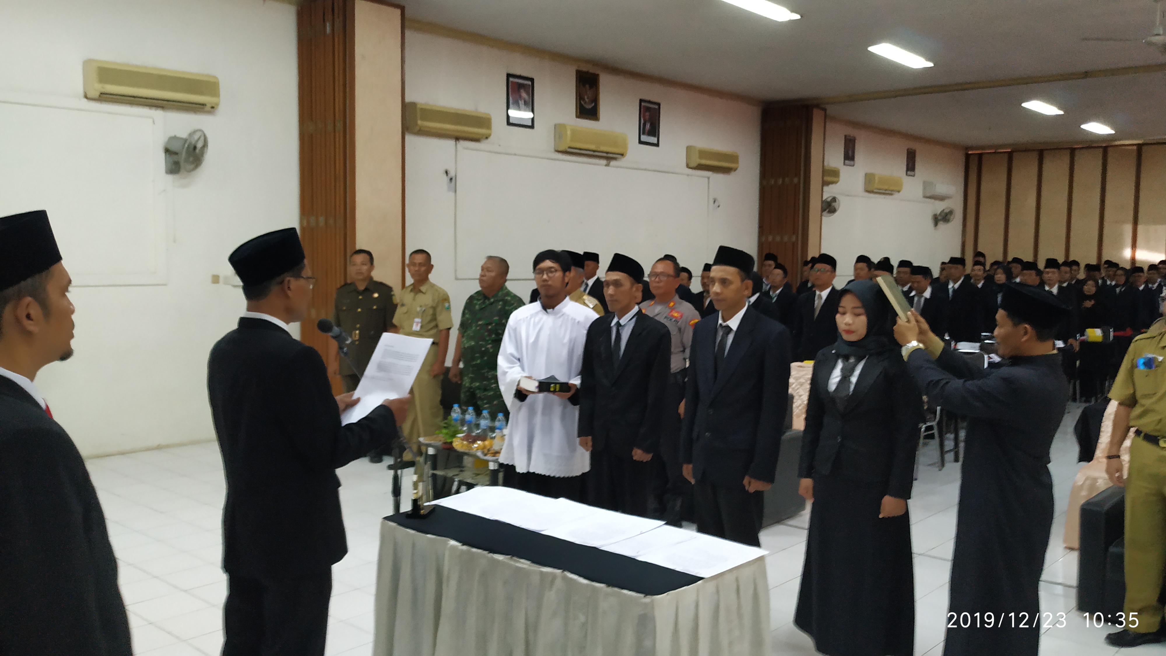 Resmi Dilantik, Anggota Panwascam Diminta Jaga Integritas dan Netralitas