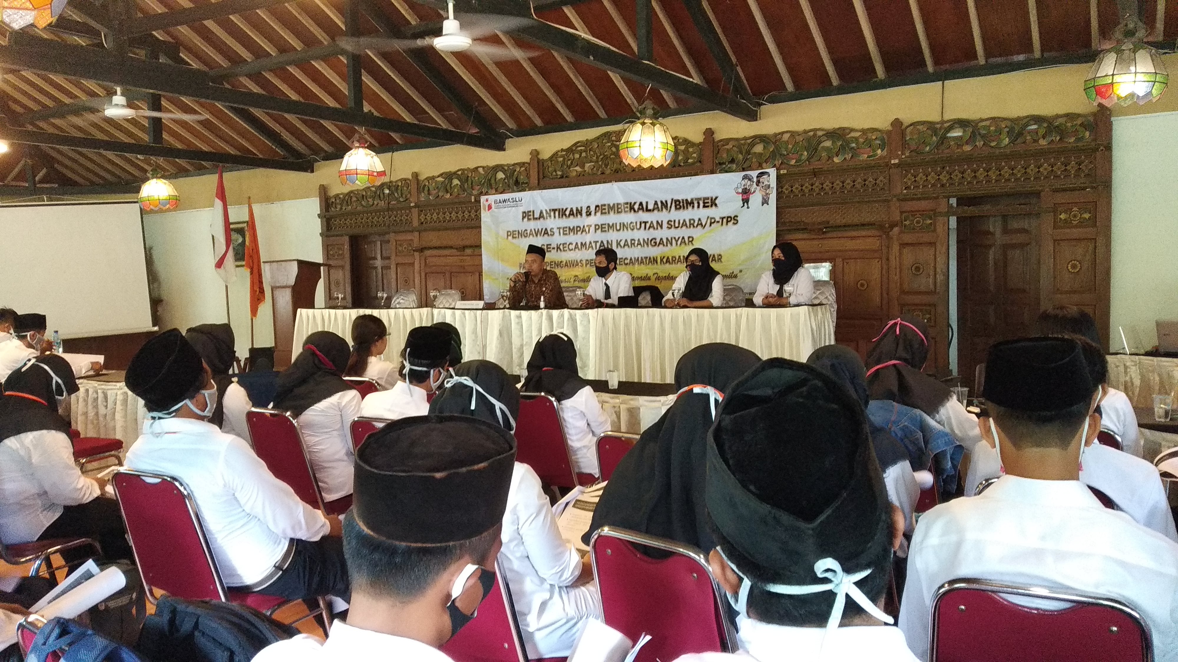 Bawaslu Kabupaten Kebumen Lantik 3155 Pengawas TPS