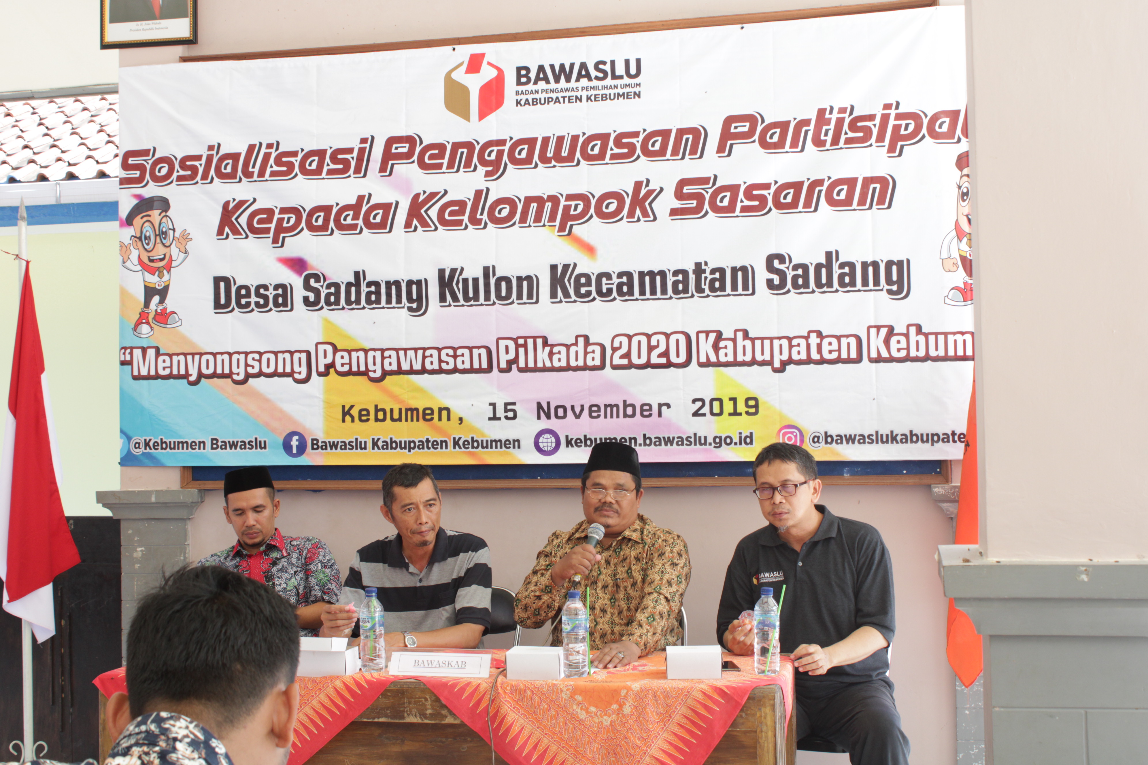 KADES SADANGKULON SERUKAN TOLAK POLITIK UANG DALAM PILKADA 2020