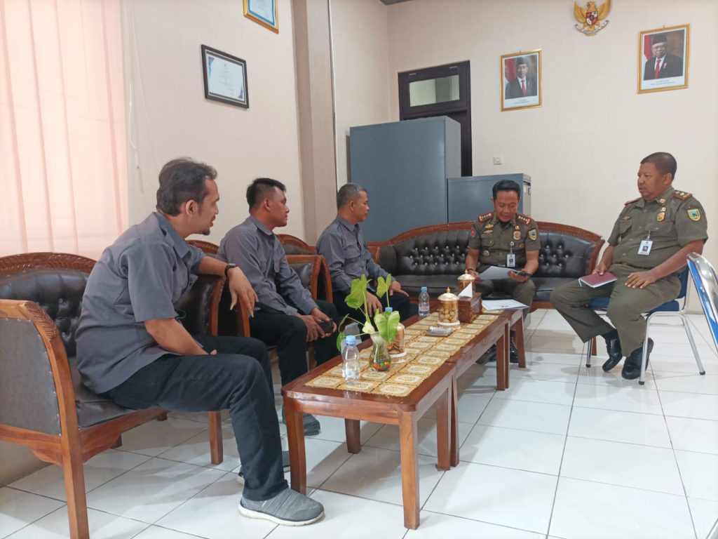 Koordinasi Bawaslu-Satpol PP Kebumen Pasca Penetapan DCT dan Sebelum Masa Kampanye