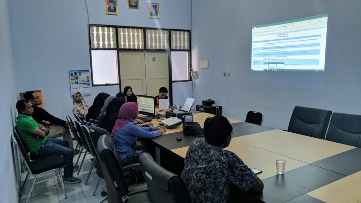 Rapat Internal Bawaslu Kebumen, menjelang Gelar Budaya, pembentukan Desa Anti Politik Uang, Desa Pengawasan dan Kelompok Sasaran