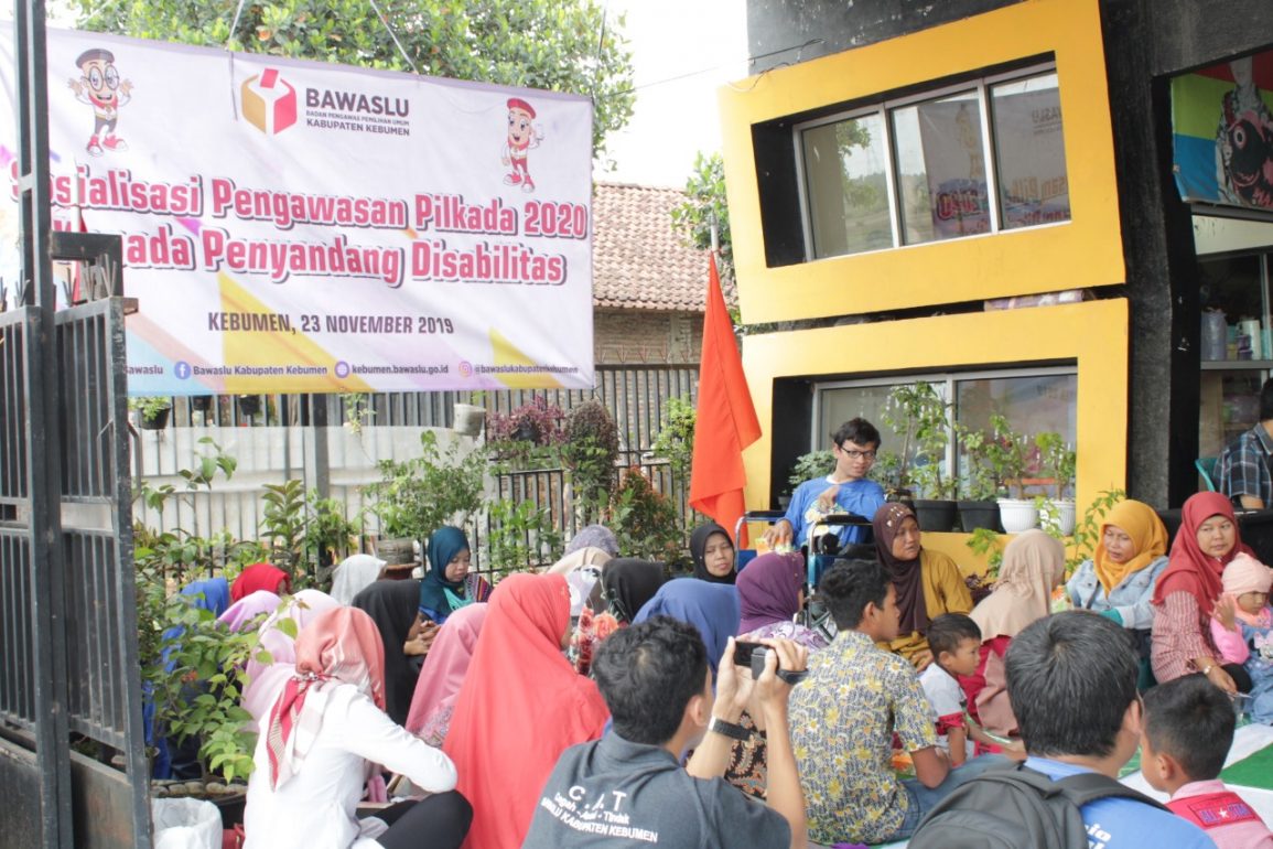 BAWASLU FASILITASI HARAPAN DISSABILITAS