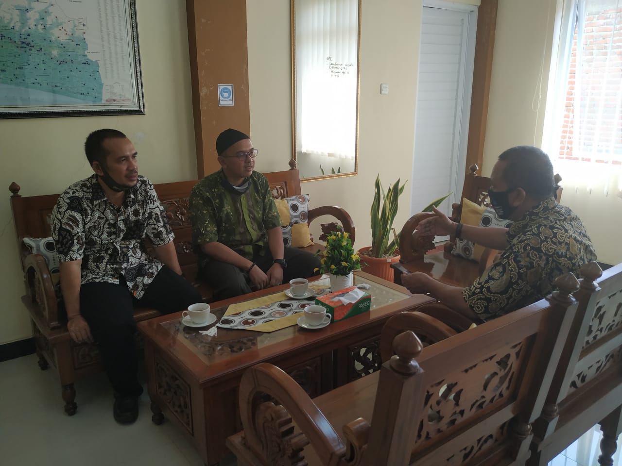 Bawaslu Kebumen Kunjungi Dinas Kominfo Kebumen