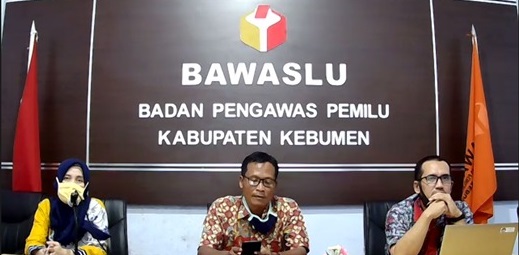Jelang Tahapan Pemutakhiran Data Pemilih, Bawaslu Kebumen Adakan Rakor