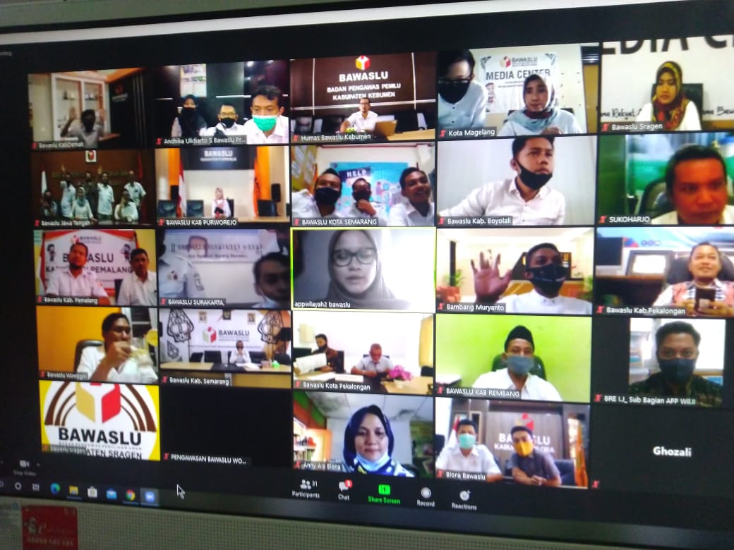 SOSIALISASI SURVEY NASIONAL UPDATE PEMETAAN KERAWANAN PILKADA 2020 TAHAP II