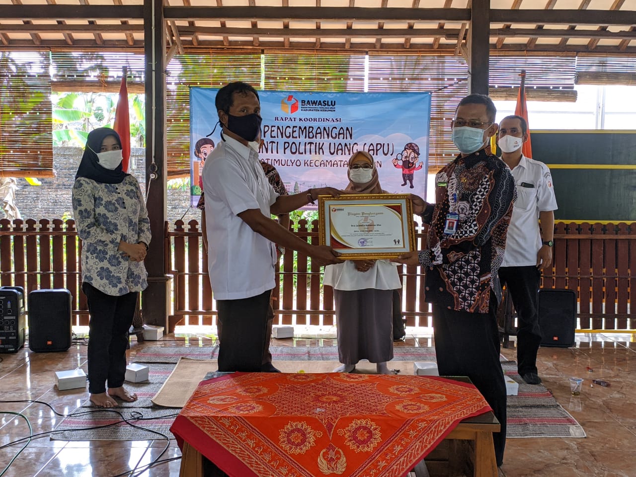 Deklarasi Anti Politik Uang : Jatimulyo Dipilih Bawaslu Jadi Desa Anti Politik Uang