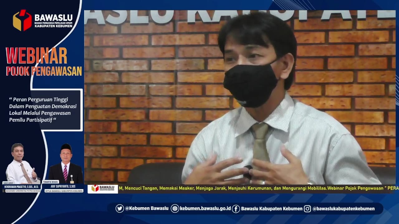 Belum Ada Riset Pemilu di Kebumen