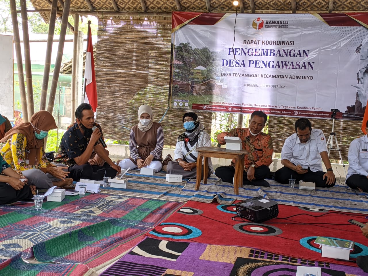 Persiapan Pemilu 2024, Kades Temanggal Kecamatan Adimulyo Ajak Warganya menjadi Pengawas Partisipatif