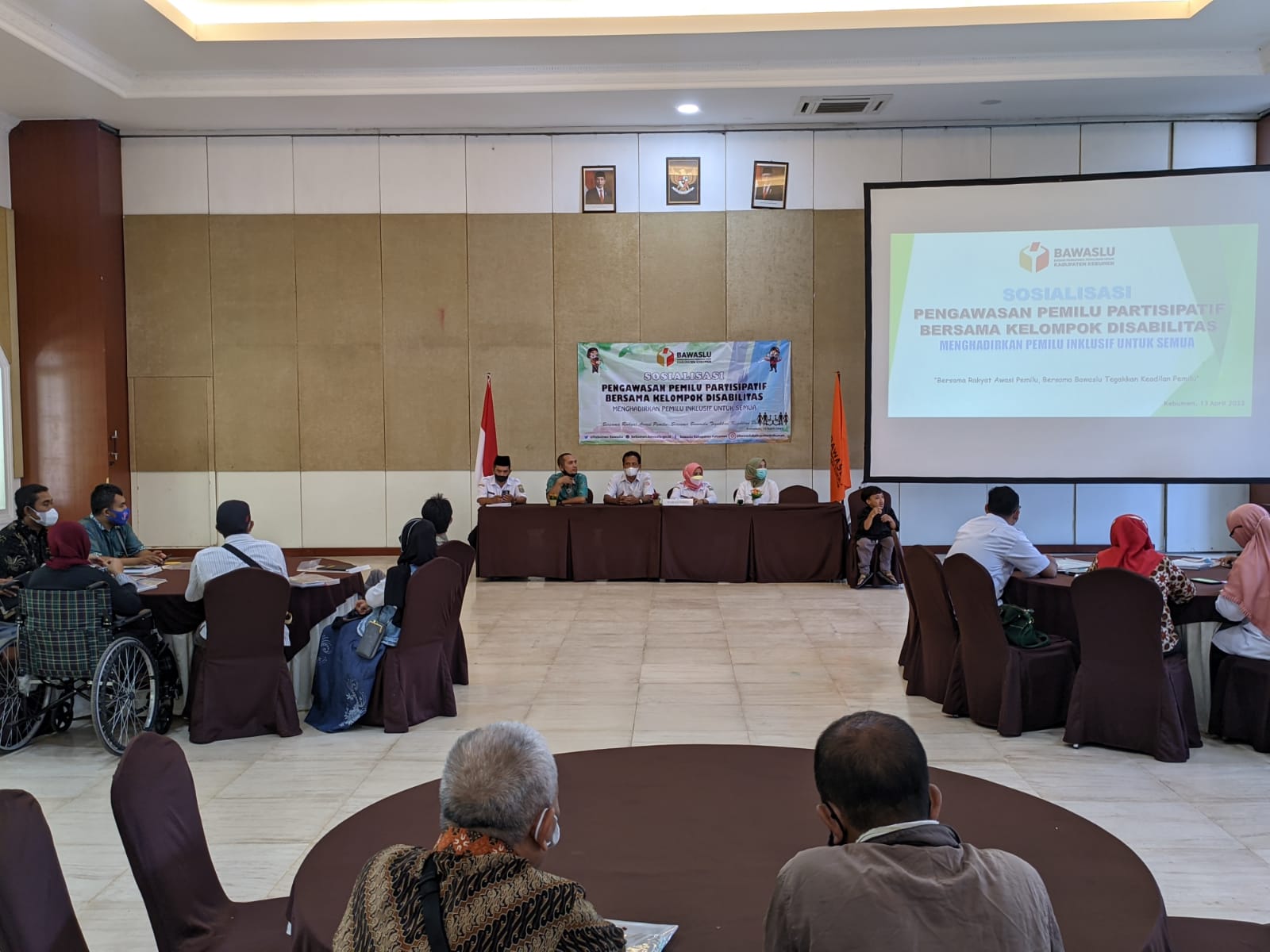 Bawaslu Kabupaten Kebumen Gagas Pemilu Inklusif