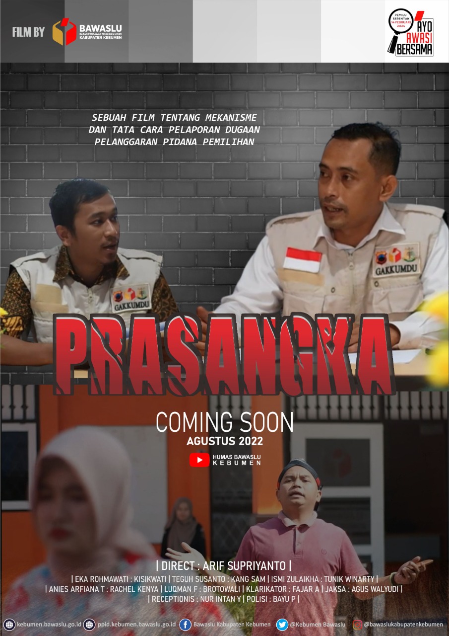PRASANGKA | Official Trailer Film Penanganan Pelanggaran Bawaslu Kabupaten Kebumen