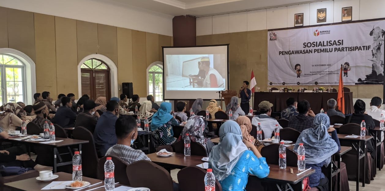 Tingkatkan Pengawasan Partisipasi Masyarakat Bawaslu Kabupaten Kebumen adakan Sosialisasi