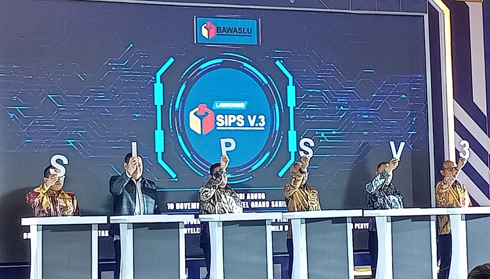 Sistem Informasi Penyelesaian Sengketa Versi 3 (SIPS V3) dilanunching Bawaslu