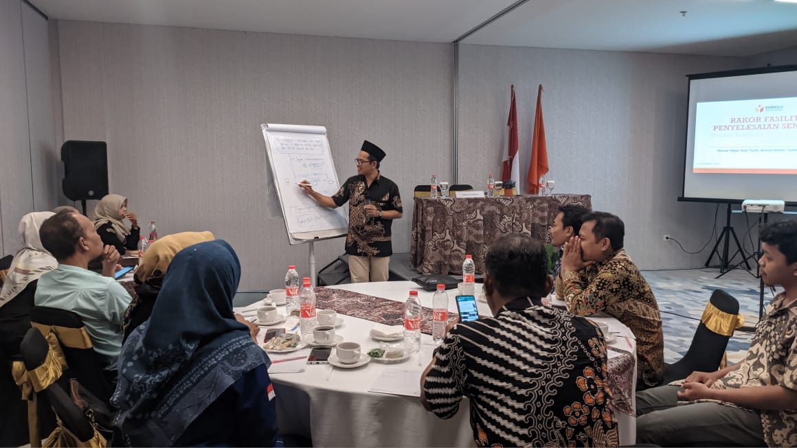 Tingkatkan pemahaman dalam Penyelesaian Sengketa Proses Pemilu dengan pihak terkait, Bawaslu Kebumen adakan Rakor