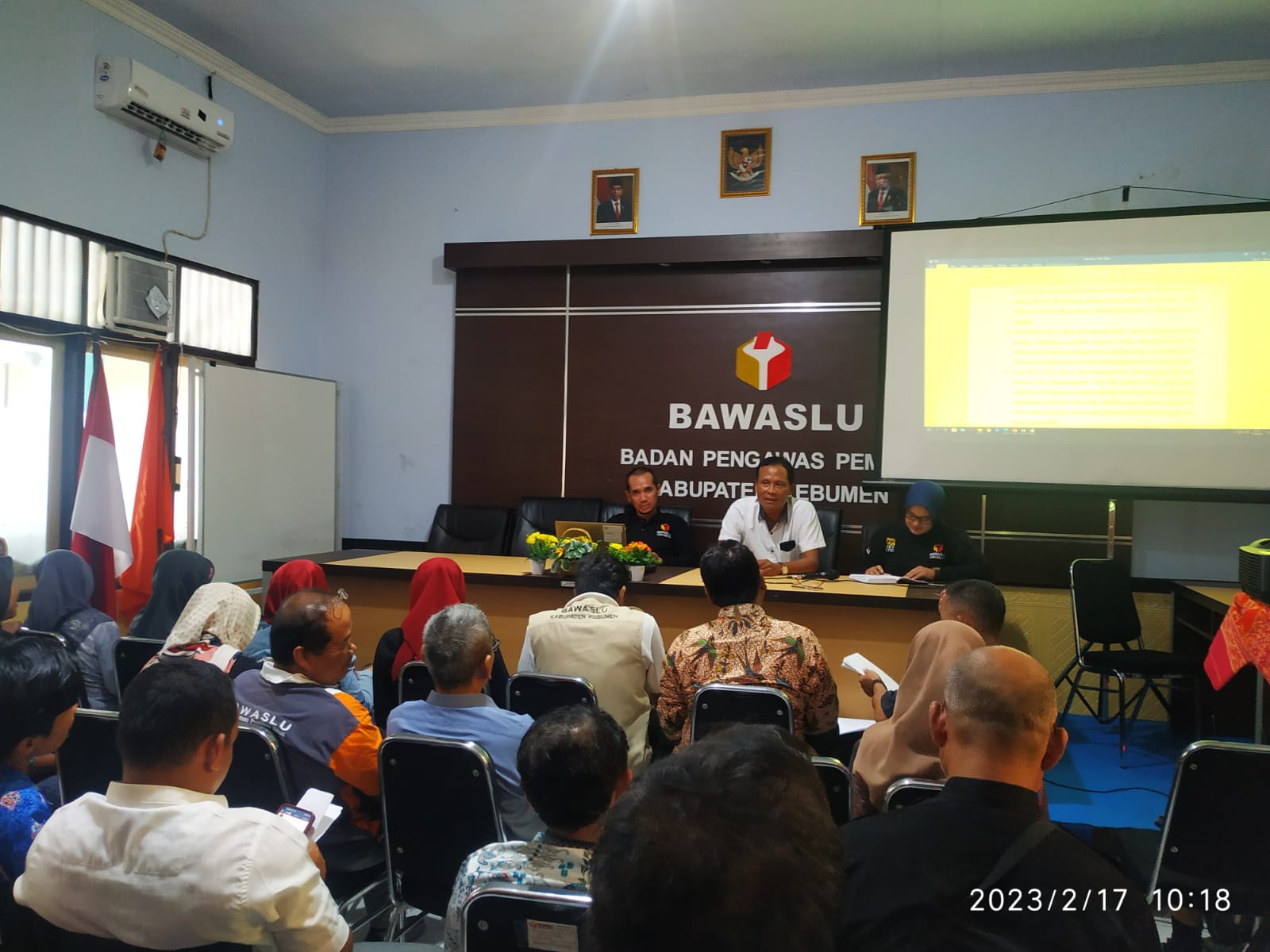 RAKER PENGAWASAN PEMUTAKHIRAN DAFTAR PEMILIH