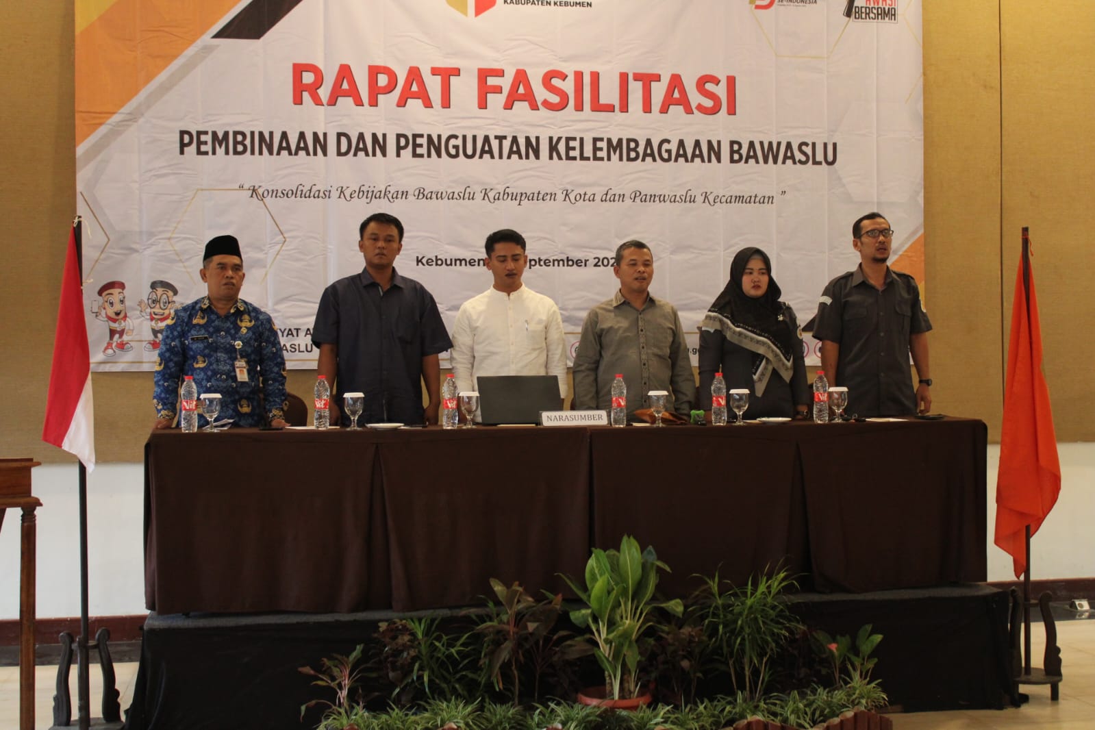 Bawaslu Kebumen Adakan Rapat Fasilitasi Dalam Rangka Pembinaan dan Penguatan Kelembagaan Bawaslu