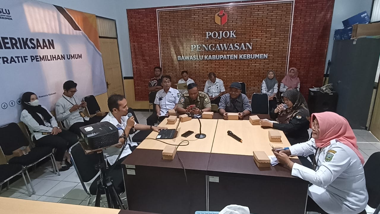 Jelang Penetapan DCT dan Tahapan Kampanye, Bawaslu Selenggarakan Evaluasi Pengawasan