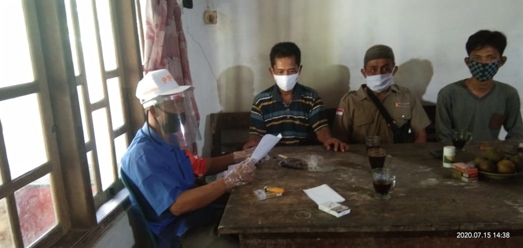 PENGAWAS DESA TELOGOREJO KECAMATAN BONOROWO LAKUKAN OBSERVASI SEBELUM PENGAWASAN COKLIT DATA PEMILIH