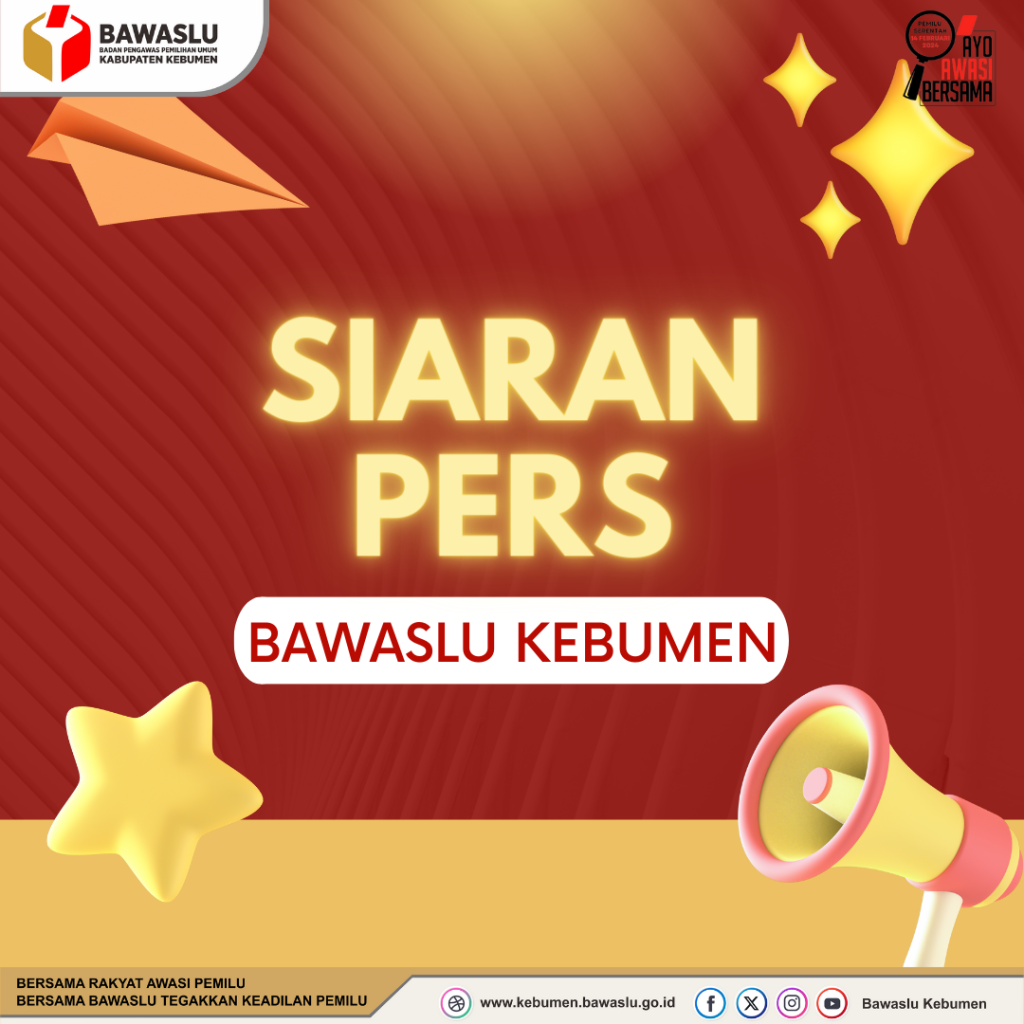 siaran pers bawaslu