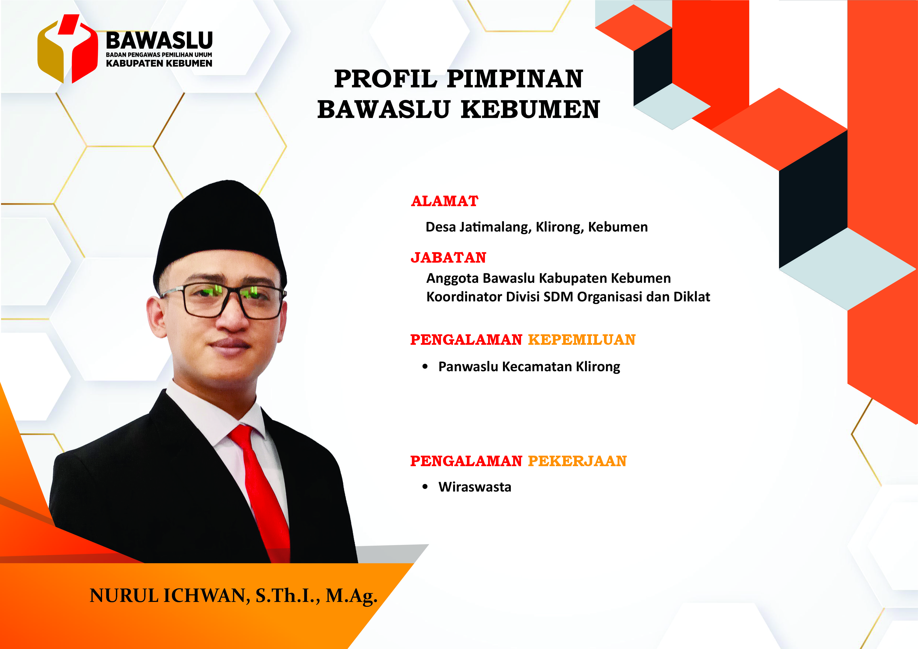 Anggota Bawaslu Kebumen