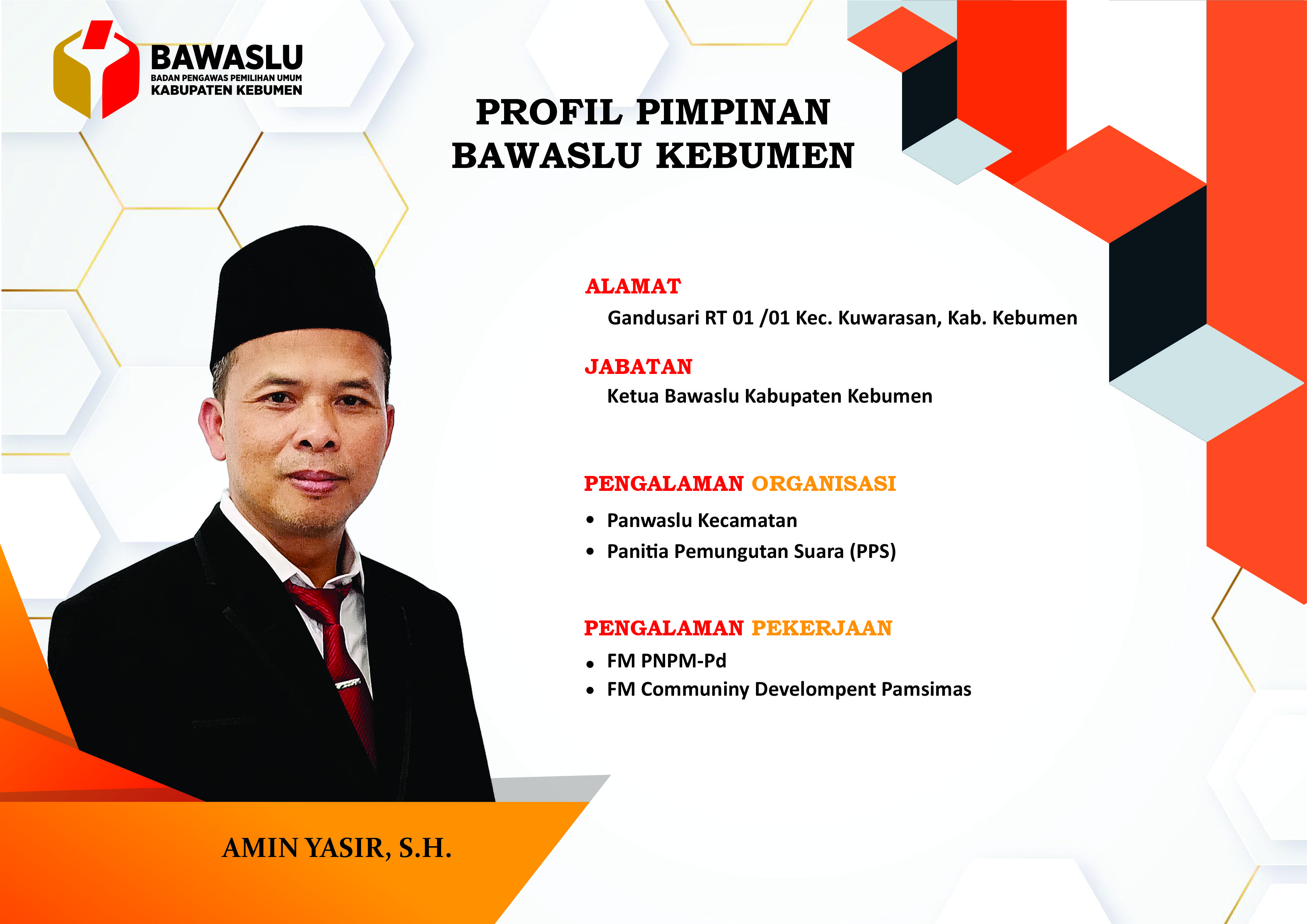 ketua bawaslu kebumen