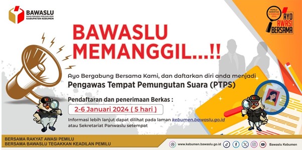 REKRUTMEN PTPS PEMILU 2024