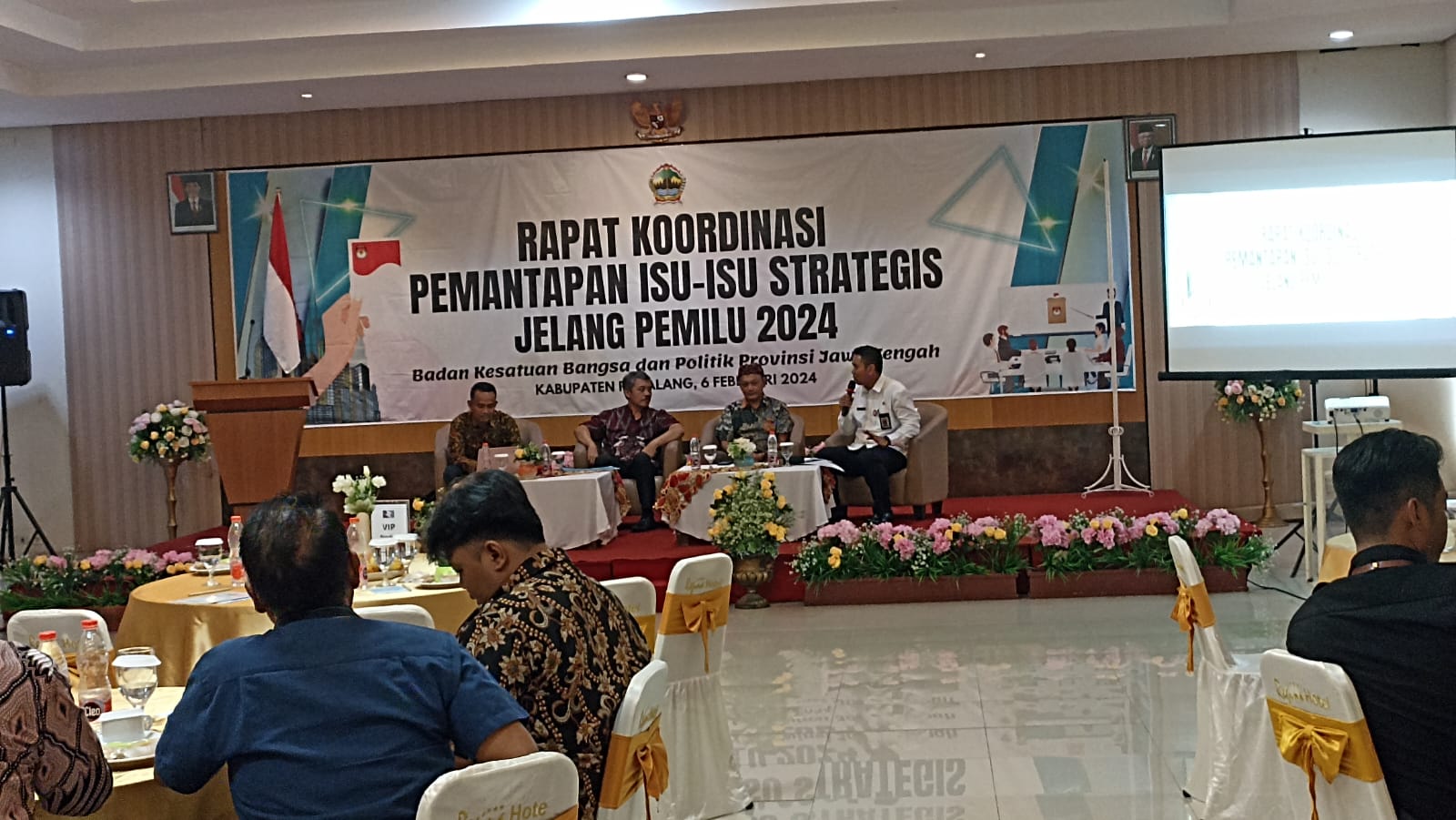 Rapat koordinasi pemantapan isu isu strategis jelang pemilu 2024