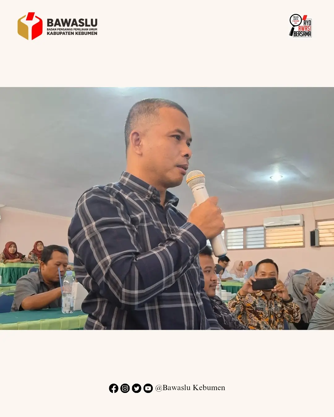 Sinergi Bawaslu Kebumen-SMKN 1 Kebumen, Lakukan Evaluasi Praktek kerja Lapangan