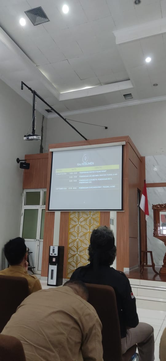 Bawaslu Kabupaten Kebumen Awasi Gladi Resik Pemeriksaan Kesehatan