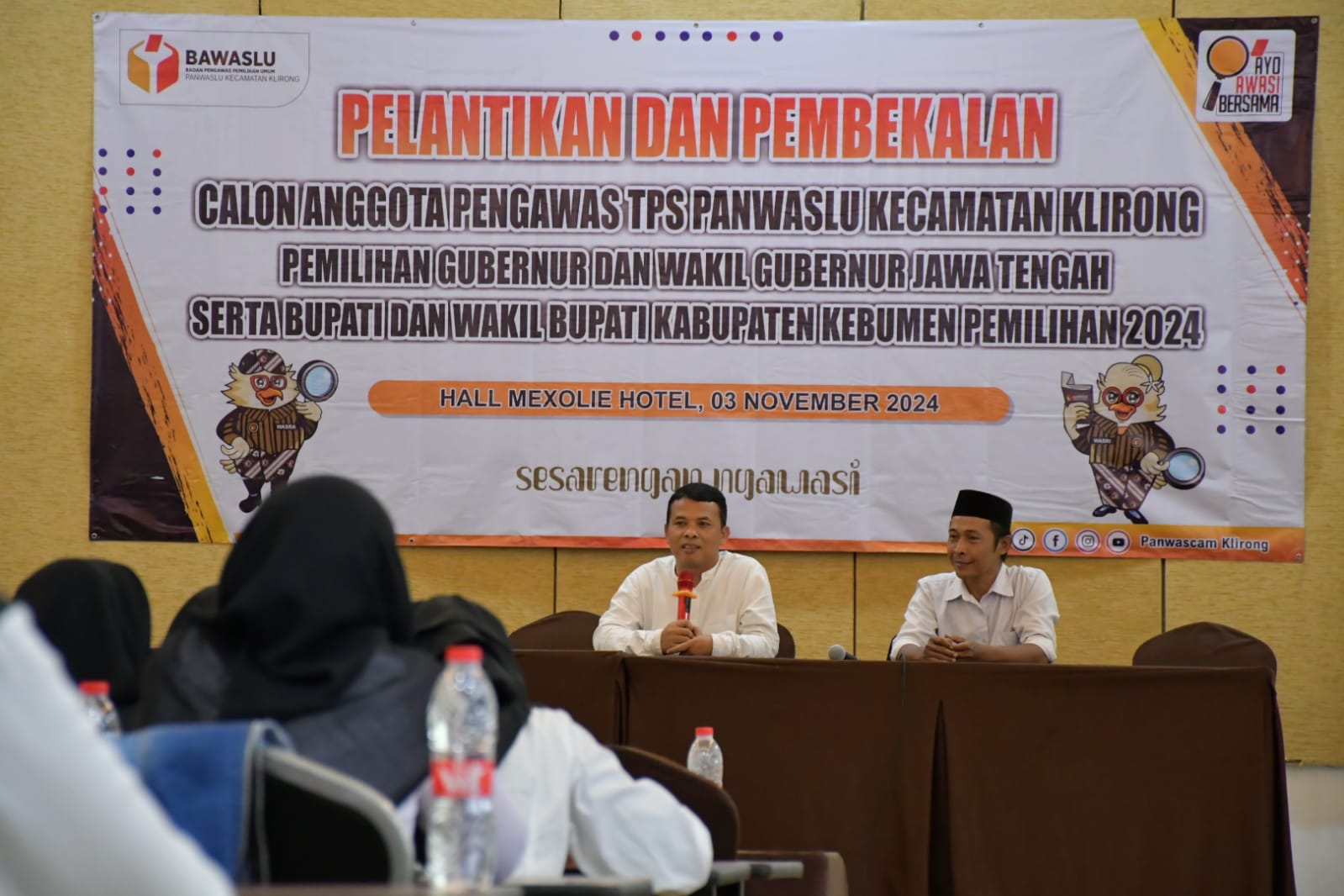 Pelantikan PTPS Kebumen: Batu Loncatan Menuju Kesuksesan, Pesan Ketua Bawaslu