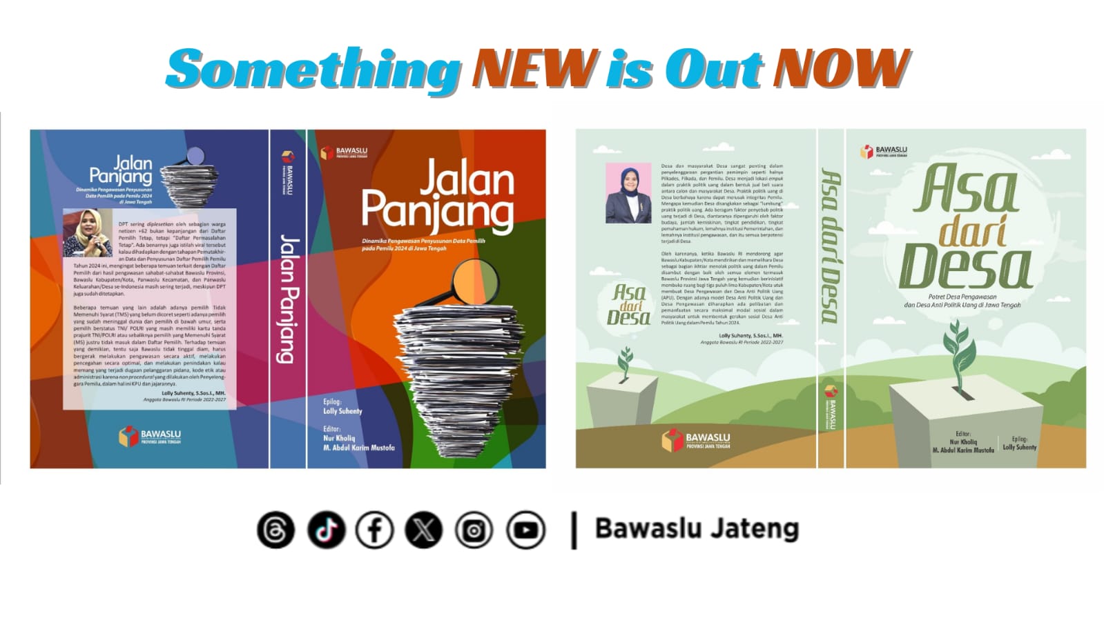 Launching Dua Buku Sekaligus: Jalan Panjang dan Asa Dari Desa