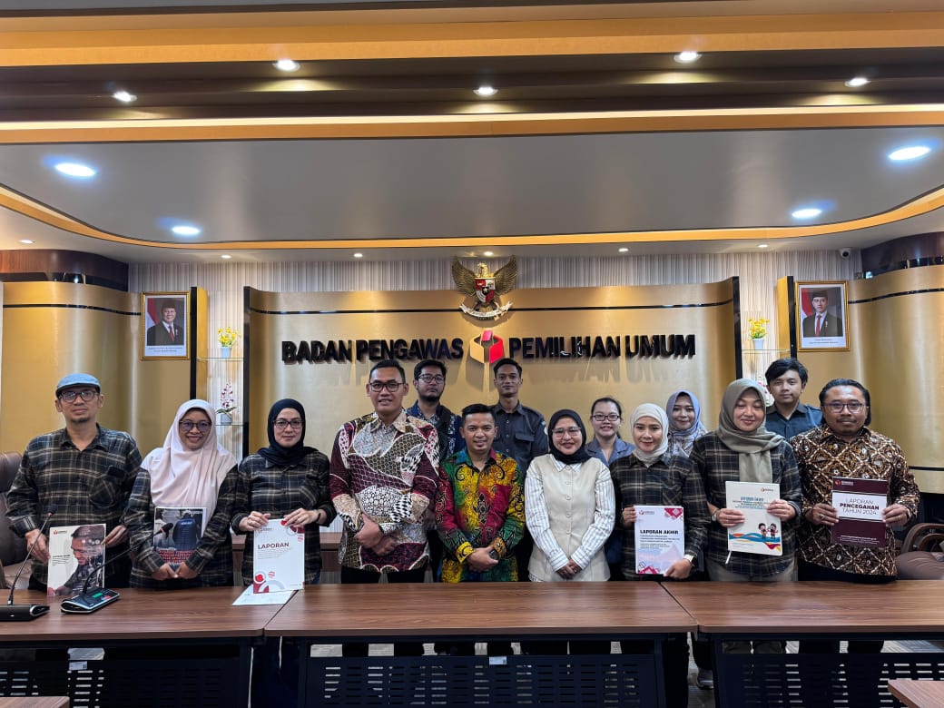 Sampaikan Laporan Akhir Kinerja Pencegahan dan Pengawasan Pilkada Ke Bawaslu