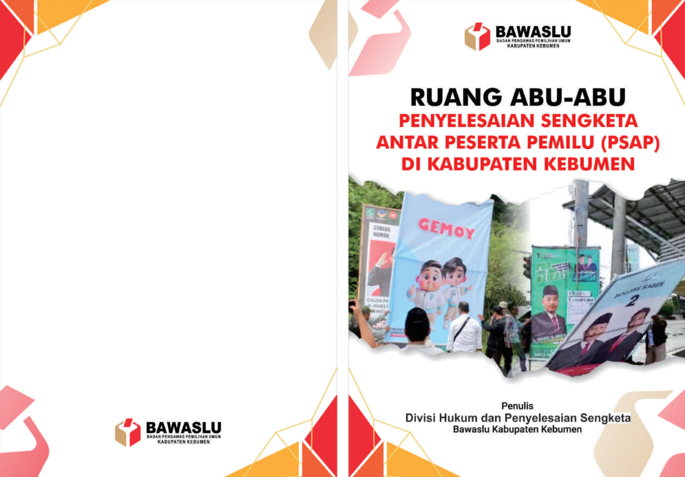 BUKU: RUANG ABU-ABU PENYELESAIAN SENGKETA ANTAR PESERTA PEMILU