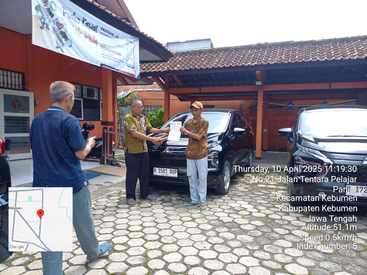 Bawaslu Kebumen Kembalikan 5 Unit Mobil Dinas, Efisiensi Anggaran Jadi Prioritas