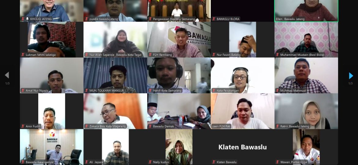 Masa Non Tahapan, Bawaslu se Jateng Luncurkan Ratusan Program Kegiatan