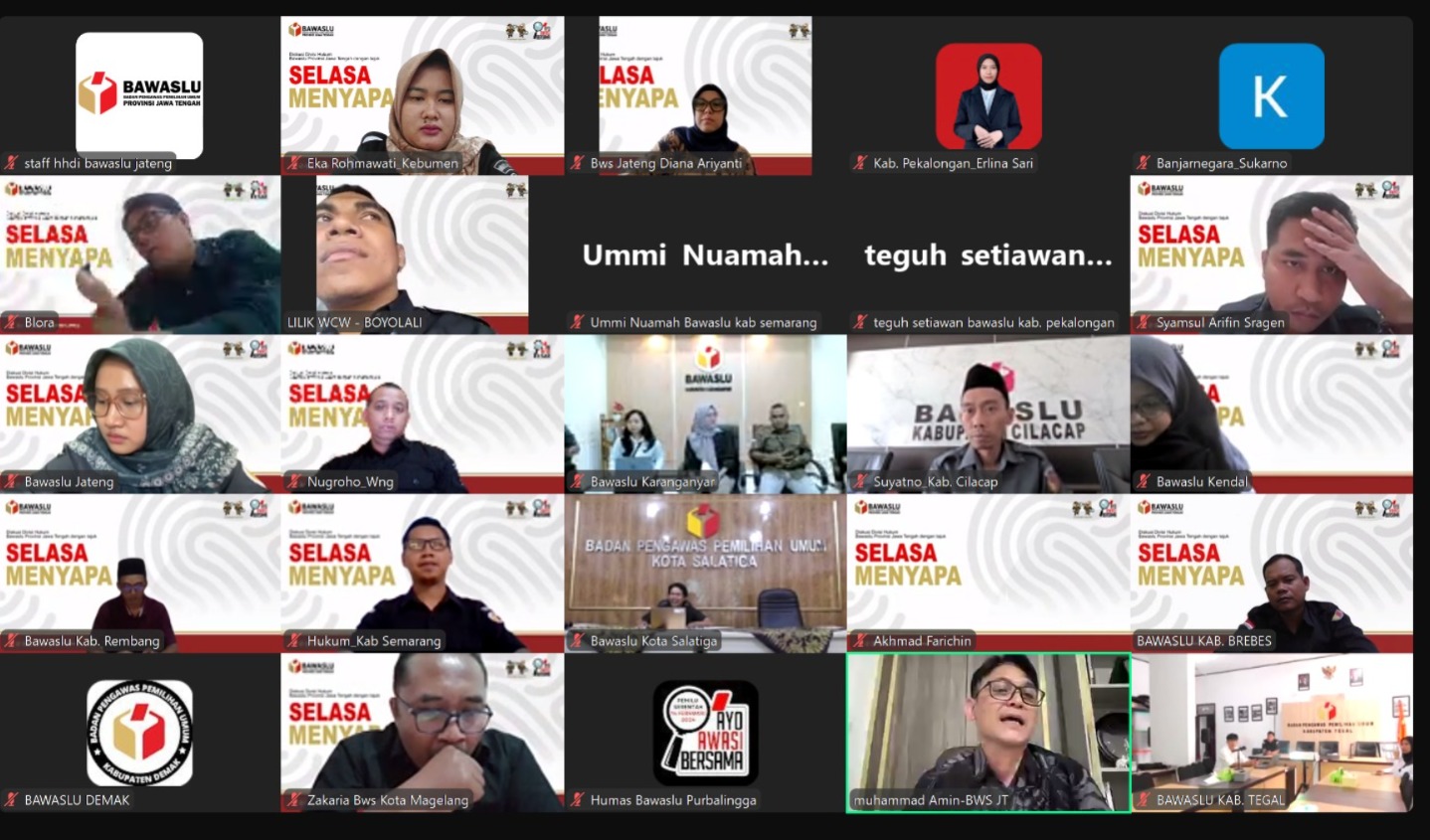 Diana: Kolaborasi Antar Bawaslu Provinsi untuk Kesempurnaan Elektoral