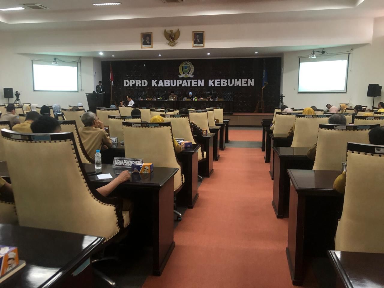 BAWASLU KABUPATEN KEBUMEN HADIRI RAPAT PARIPURNA KE-58 MASA PERSIDANGAN III TAHUN SIDANG 2024/2025