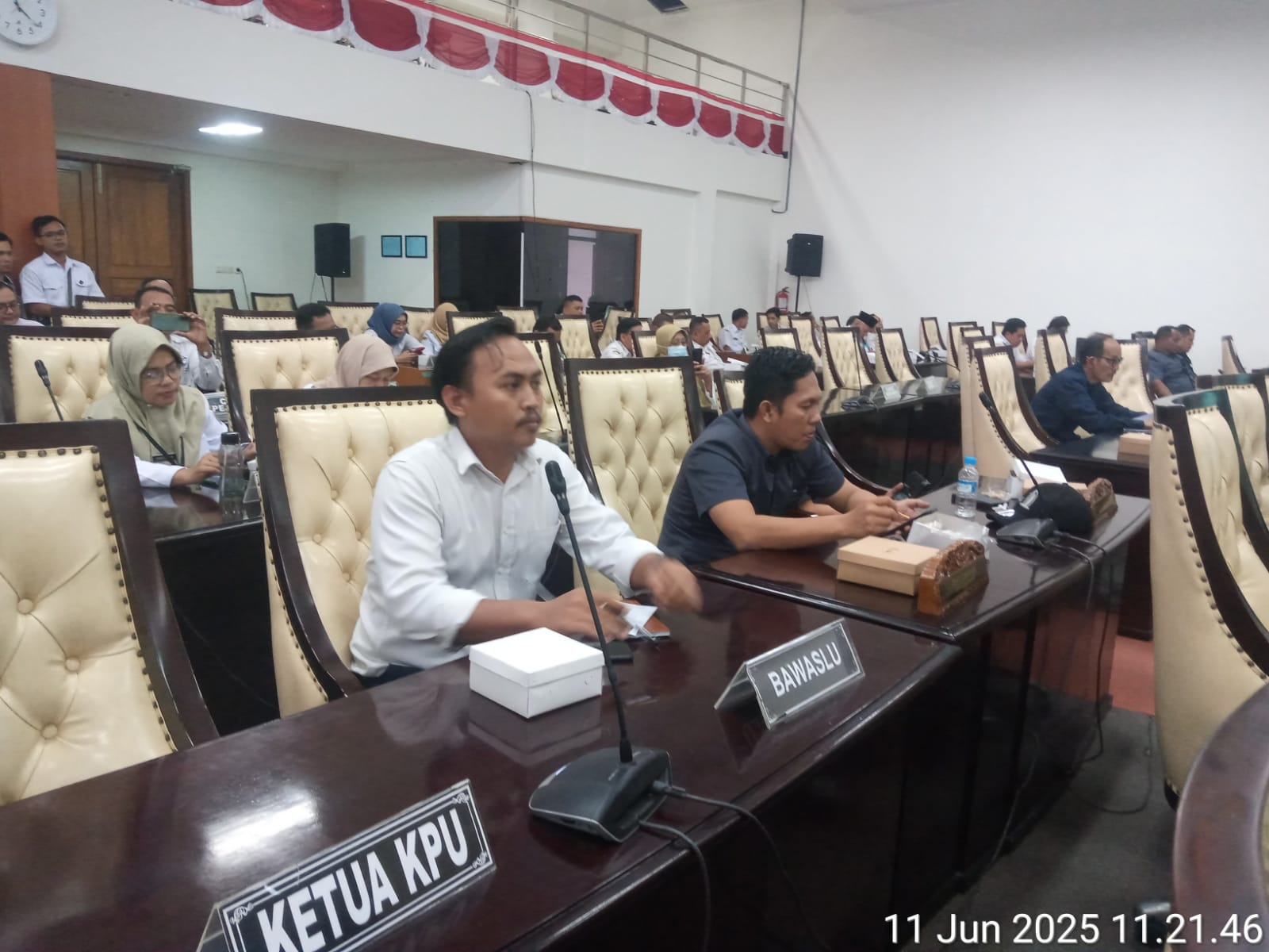 Bawaslu Kebumen Hadiri Rapur DPRD Tentang Raperda UMKM