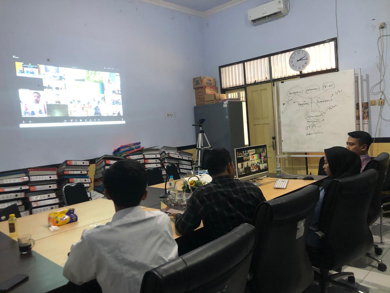 Bawaslu Kabupaten Kebumen mengikuti Rapat Laporan Progres Penataan dan Pengelolaan Arsip Pengawasan Pemilihan 2024