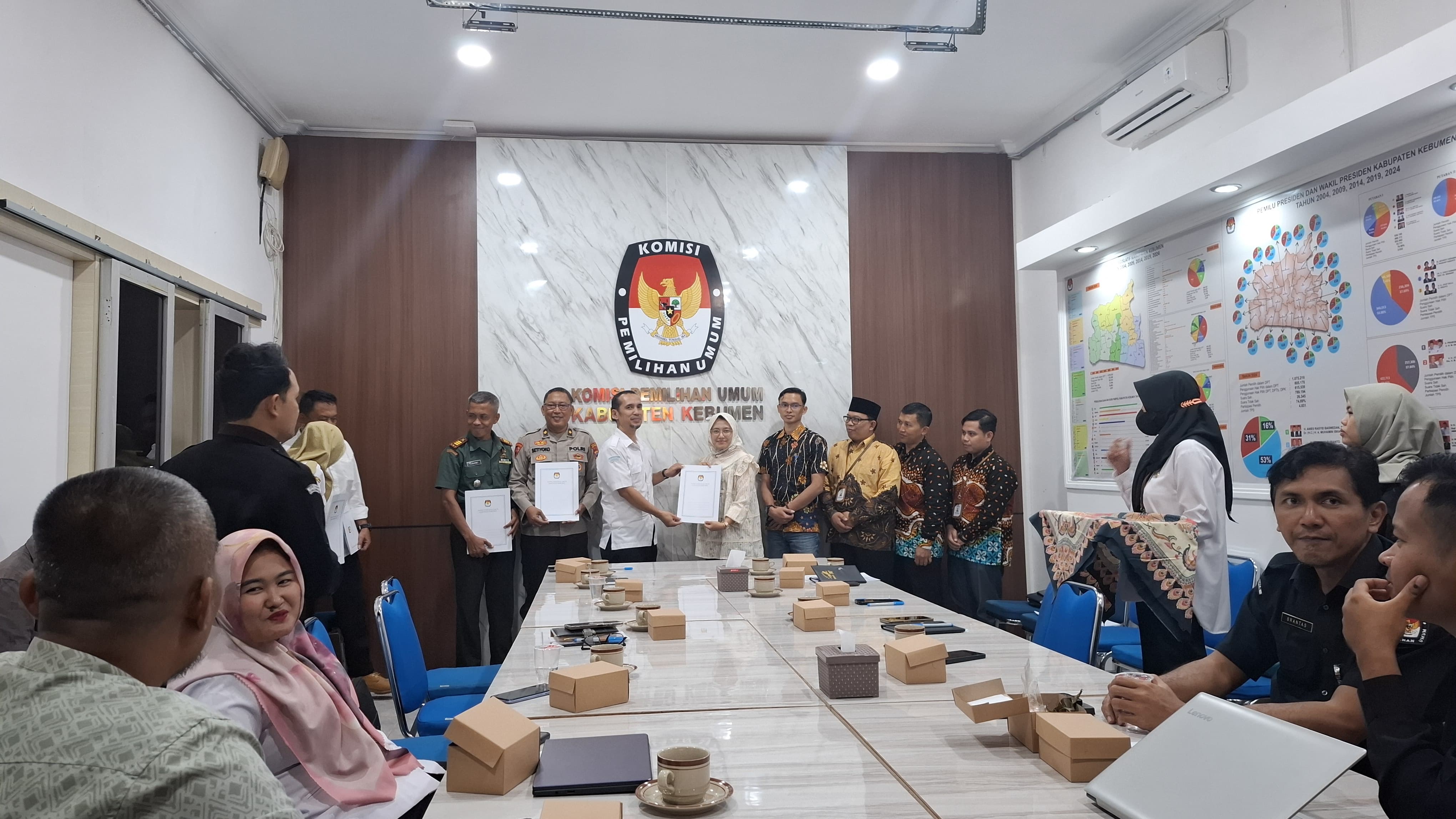 Ini Yang Disampaikan Bawaslu Kebumen Dalam Pleno Rekapitulasi PDPB