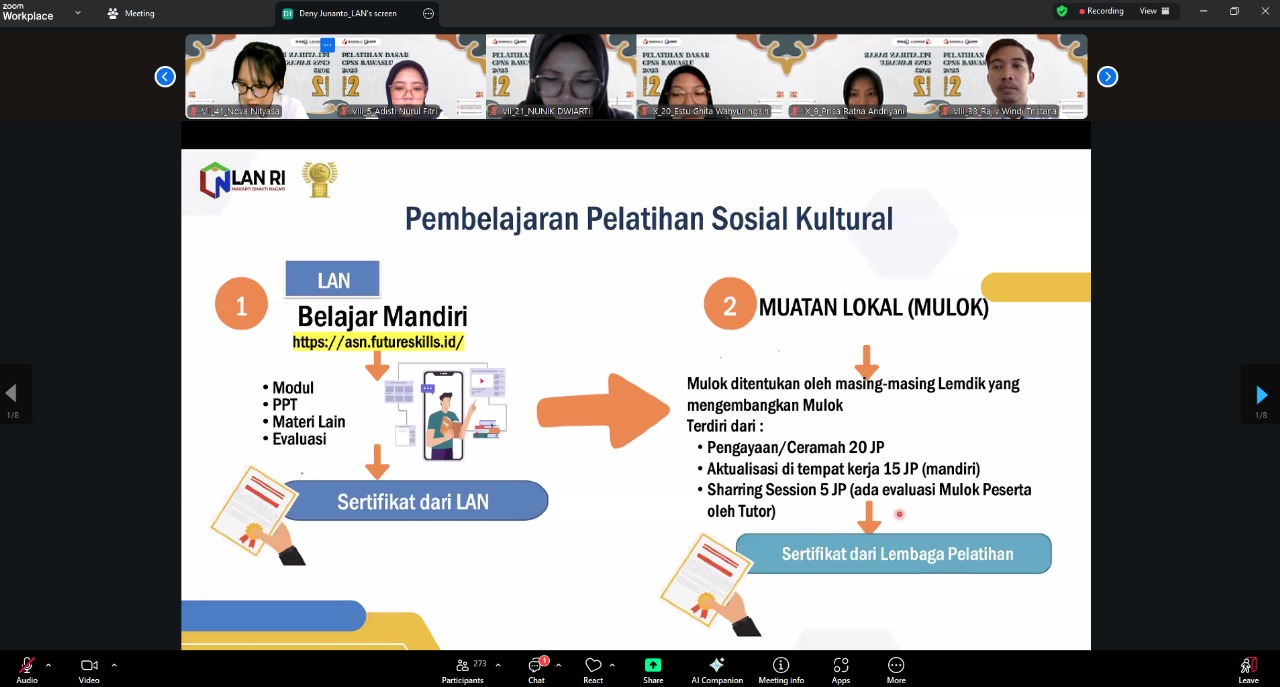 CPNS Bawaslu Kebumen Mulai Ikuti Latsar 