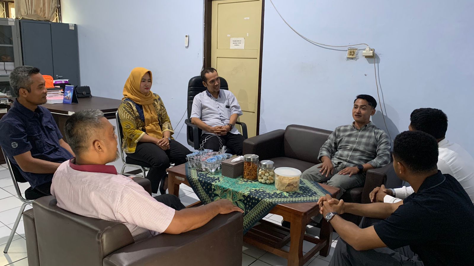 Penasaran Bawaslu Kebumen Ngapain Aja, Polres Kebumen Adakan Kunjungan