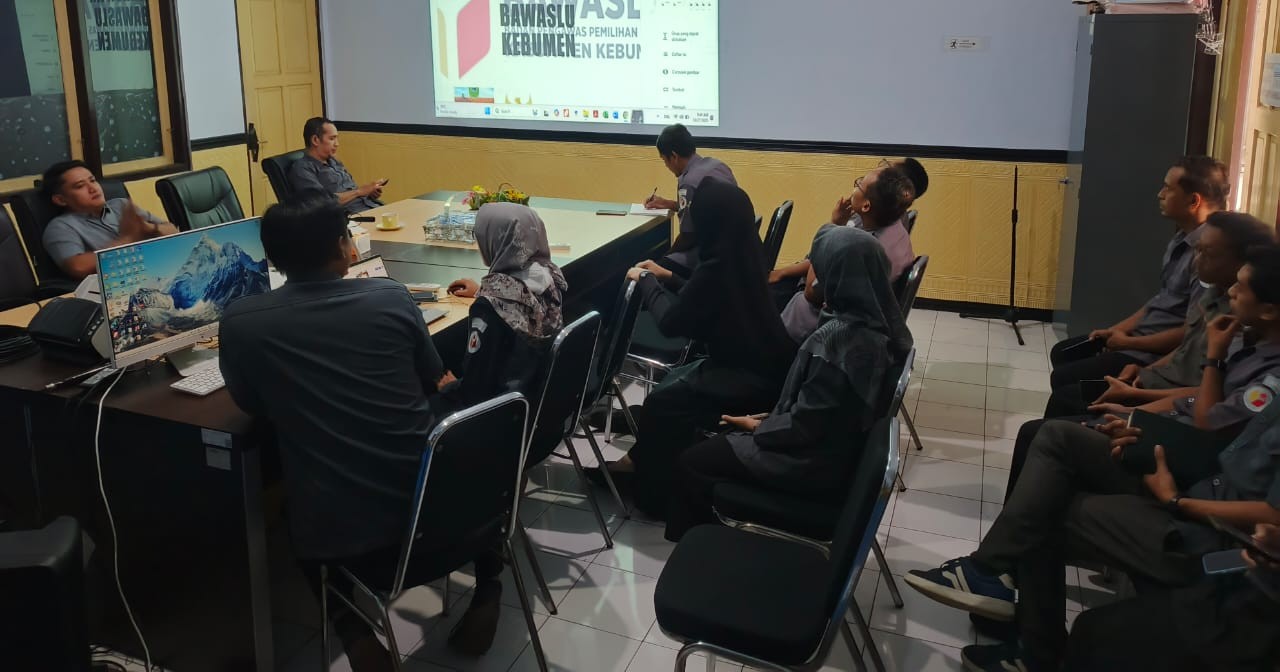 Bawaslu Kebumen Resmi Luncurkan Website Pusdakum: Portal Pusat Data Hukum Terintegrasi