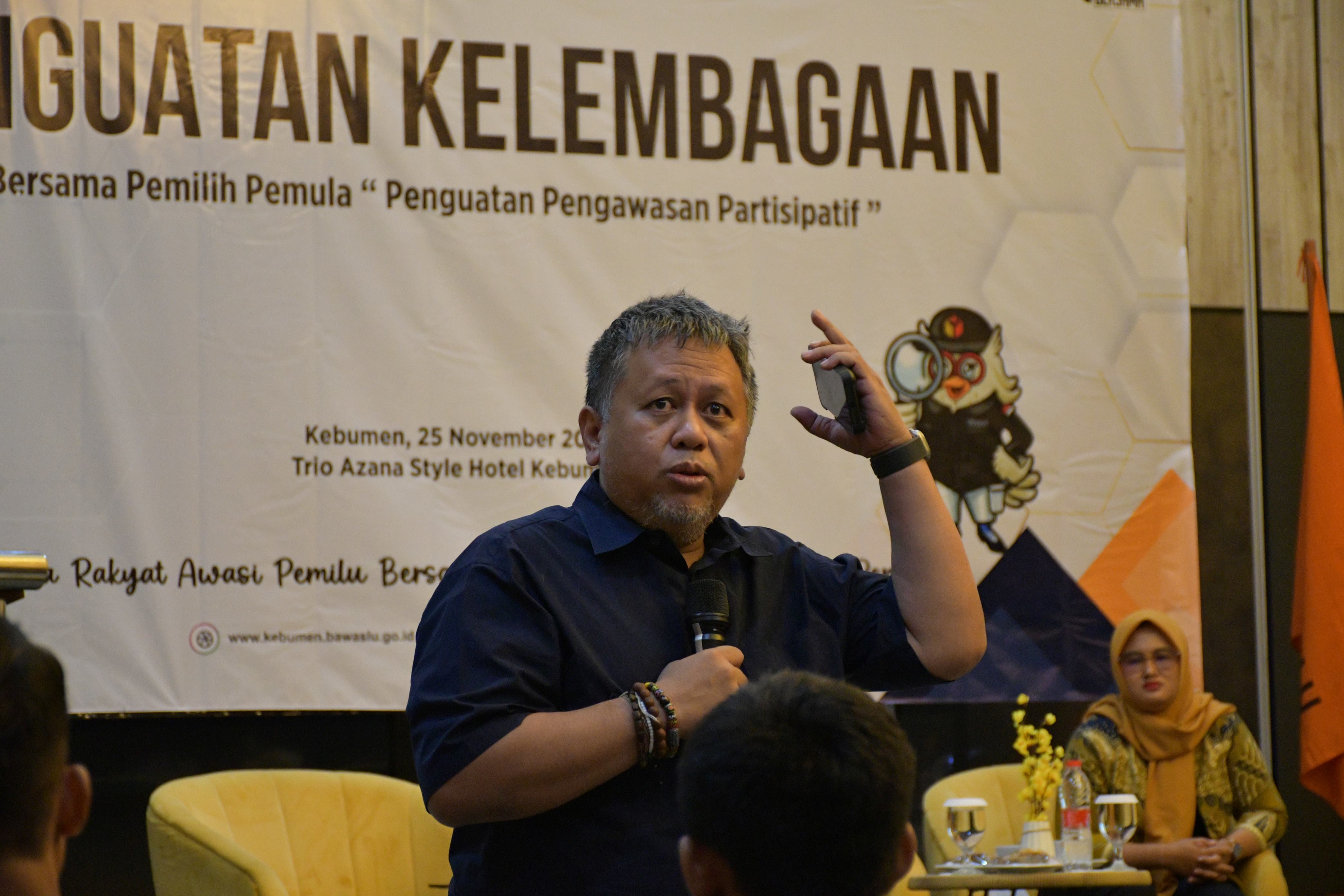 PANJI PRASETYO ULAS TANTANGAN BAWASLU KEDEPAN