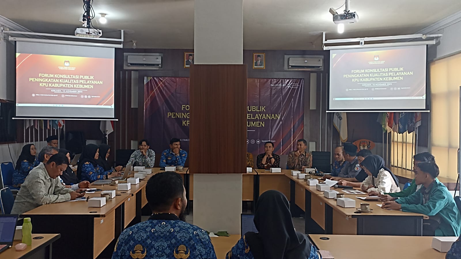 Bawaslu Hadiri Konsultasi Publik Kualitas Pelayanan KPU Kebumen