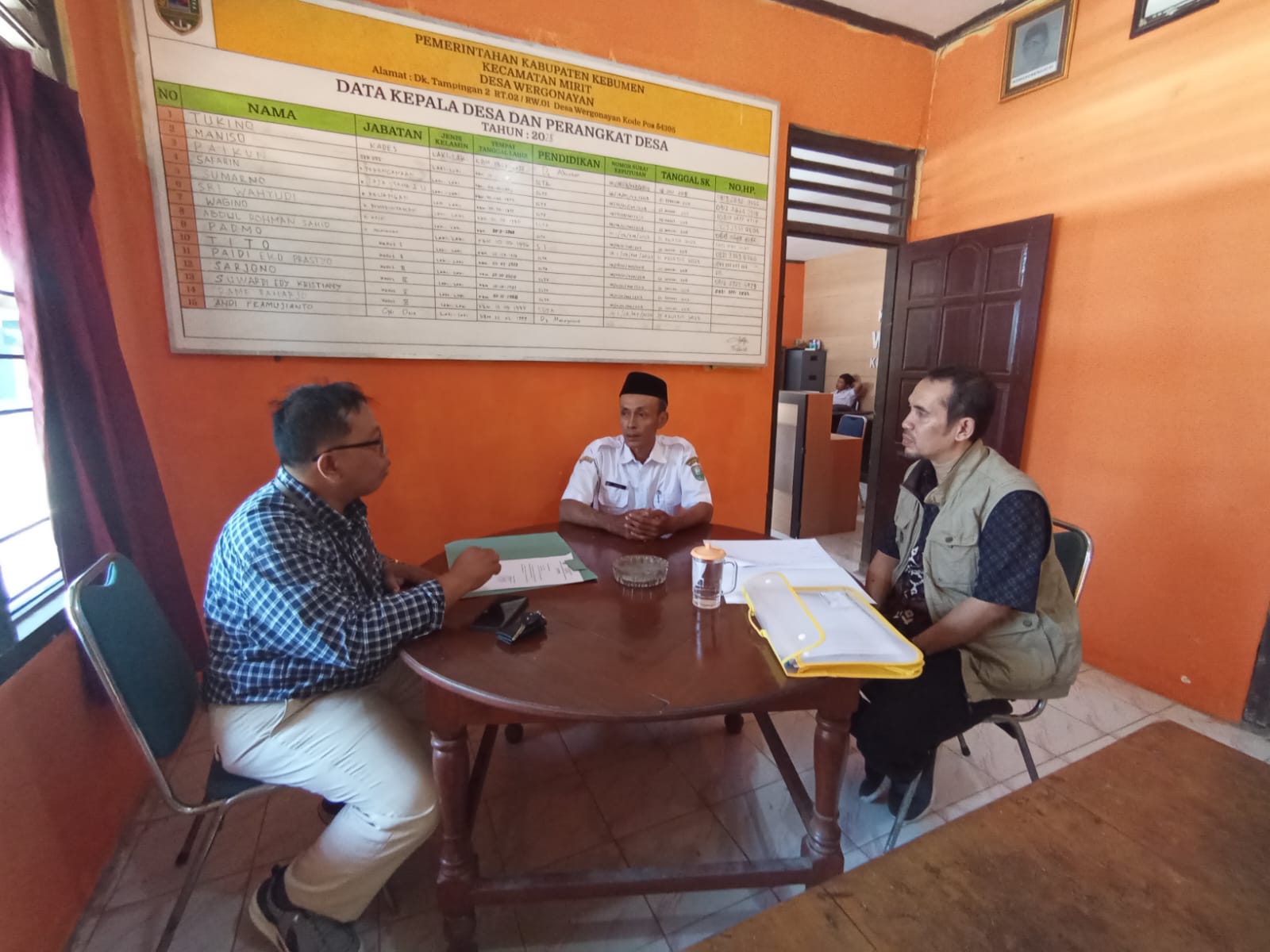 Bawaslu Kebumen Awasi Langsung Pelaksanaan Coktas PDPB Triwulan IV di Kecamatan Mirit