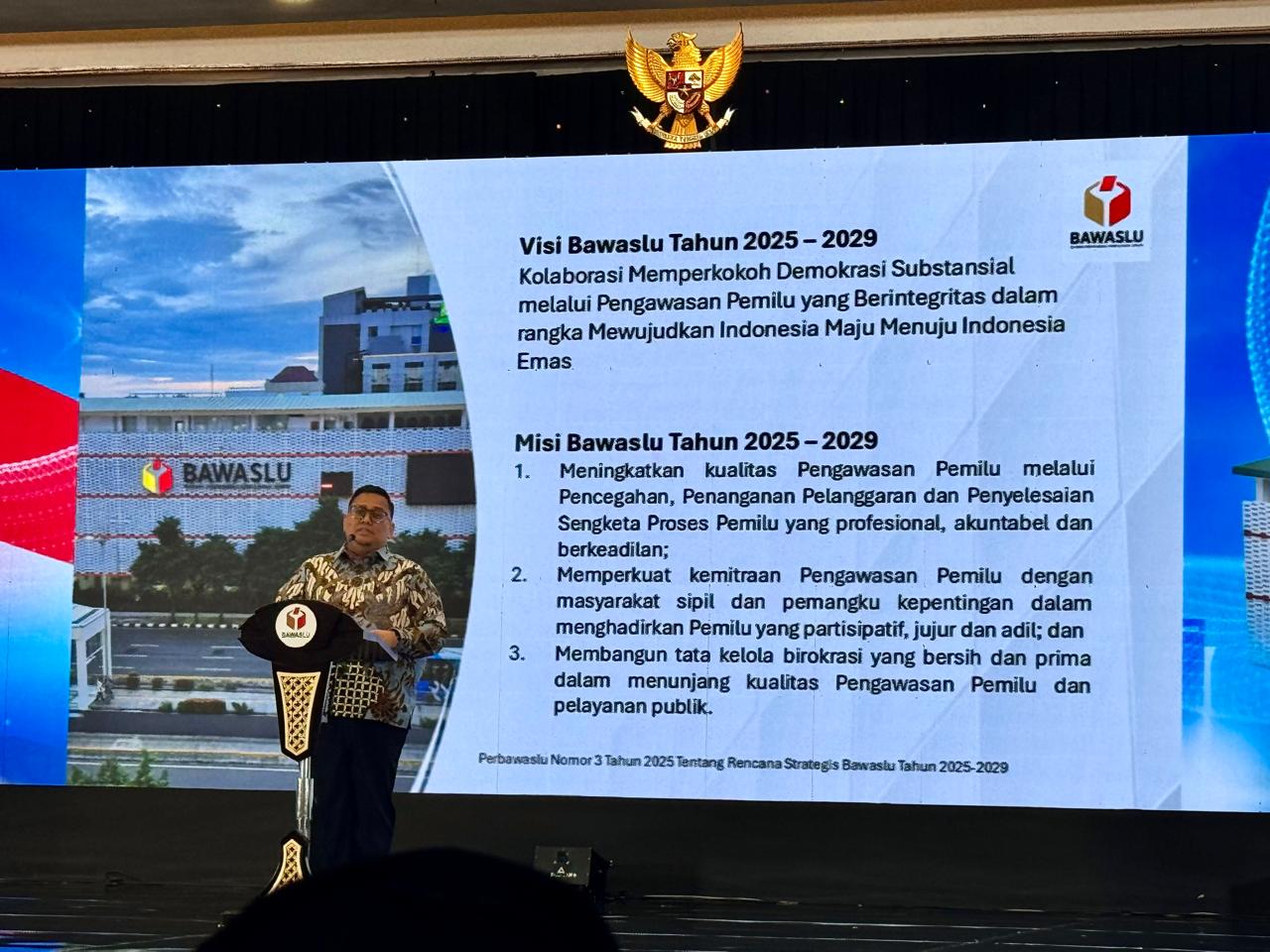 Visi Misi Bawaslu 2025-2029: Kolaborasi Memperkokoh Demokrasi