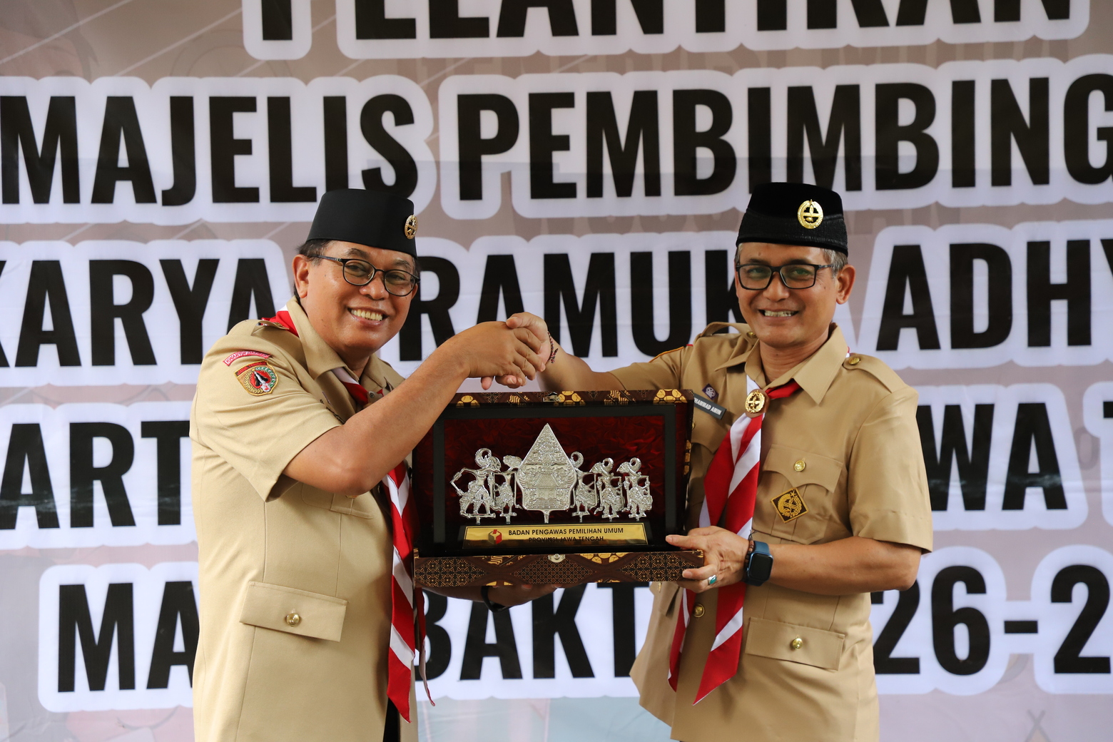 Bawaslu Jateng Gandeng Kwarda Pramuka Kukuhkan Saka Adhyasta Pemilu